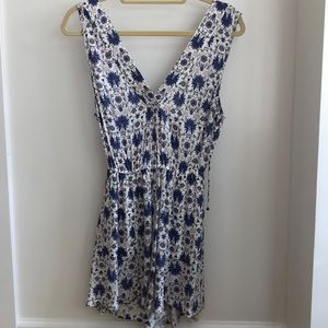 Tigerlily printer purple Romper